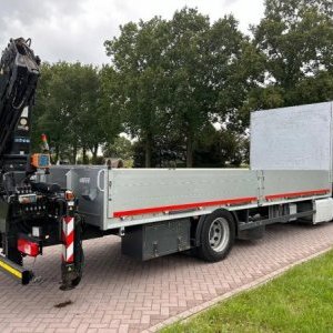 foto 4x2 Platform DAF + Atlas Crane 19t